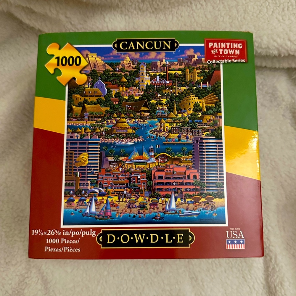 Dowdle Cancun 1000 Piece Puzzle Mexico Jigsaw Puzzle Eric Dowdle 2018